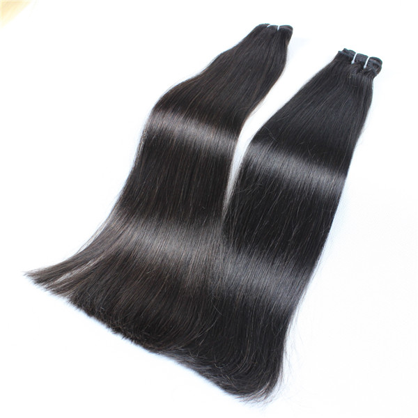 Un-remy hair straight Brazilian hair extension XS024
